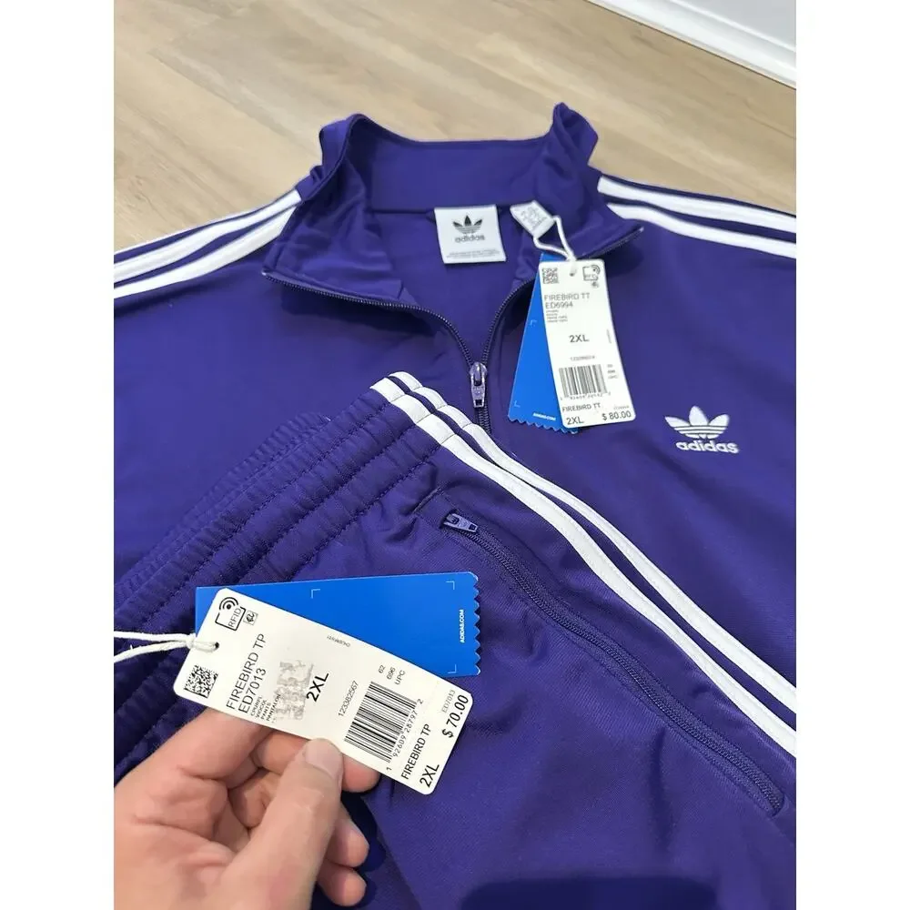 Adidas Originals Adicolor Classics Firebird Tracksuit Energy Ink White Size 2XL